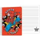 Cahier Spirale Spider-Man A5 14,5x21cm FSC