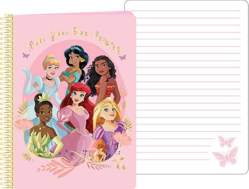 Cahier Spirale Princesses Disney A5 14,5x21cm FSC