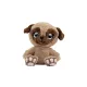 Peluche mignonne à gros yeux Chien 30cm de hauteur - Marron