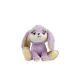 Peluche mignonne à gros yeux Lapin 30cm de hauteur - Violet