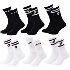 Chaussettes de sport en coton Lotto - 3 paires/paquet