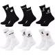 Chaussettes de sport Lotto - 3 paires/paquet - blanc - 43-46