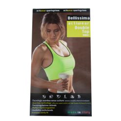Soutien-gorge de sport sans couture - vert uv - S/M