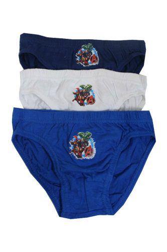 Boxer en coton pour garçon - Lot de 3 - Avengers - 122-128
