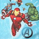 Pyjama enfant mince et long en coton - Avengers - avec motif de Iron Man - Jersey - bleu moyen - 104