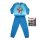 Pyjama enfant mince et long en coton - Avengers - avec motif de Iron Man - Jersey - bleu moyen - 98