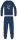 Vengeurs pyjama épais d'hiver pour enfants - pyjama en flanelle de coton - bleu foncé - 104