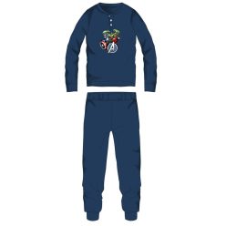   Vengeurs pyjama épais d'hiver pour enfants - pyjama en flanelle de coton - bleu foncé - 110