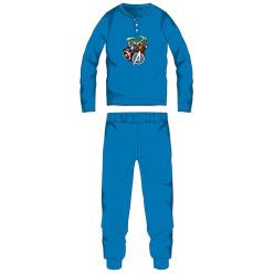   Vengeurs pyjama épais d'hiver pour enfants - pyjama en flanelle de coton - bleu clair - 110