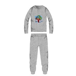   Vengeurs pyjama en coton d'hiver pour enfants - pyjama interlock - gris - 104