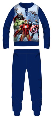 Vengeurs pyjama polaire - pyjama épais d'hiver pour enfants - bleu foncé - 110