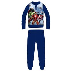   Vengeurs pyjama polaire - pyjama épais d'hiver pour enfants - bleu foncé - 116