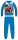 Vengeurs pyjama polaire - pyjama épais d'hiver pour enfants - bleu clair - 122