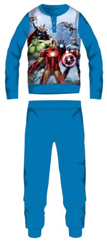 Vengeurs pyjama polaire - pyjama épais d'hiver pour enfants - bleu clair - 128