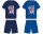 Ensemble d'été en coton pour garçon Avengers - ensemble t-shirt-short - bleu moyen - 116