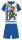 Pyjama d'été à manches courtes pour enfant Avengers - pyjama en jersey de coton - bleu moyen - 110