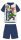 Pyjama d'été à manches courtes pour enfant Avengers - pyjama en jersey de coton - bleu foncé - 116