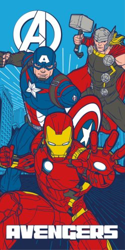 Serviette de plage écologique Avengers à séchage rapide - 70x140 cm