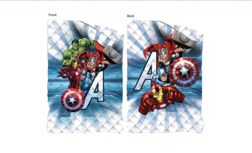 Vengeurs couette réversible, couvre-lit - 170 x 260 cm