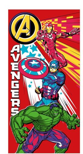 Vengeurs serviette de plage pour enfants à séchage rapide - 70x140 - rouge