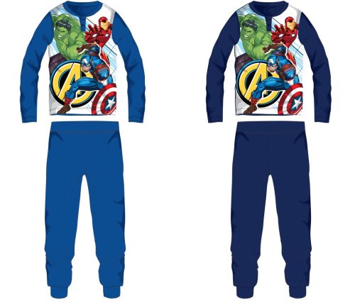 Pyjama en jersey de coton Avengers - bleu moyen - 110