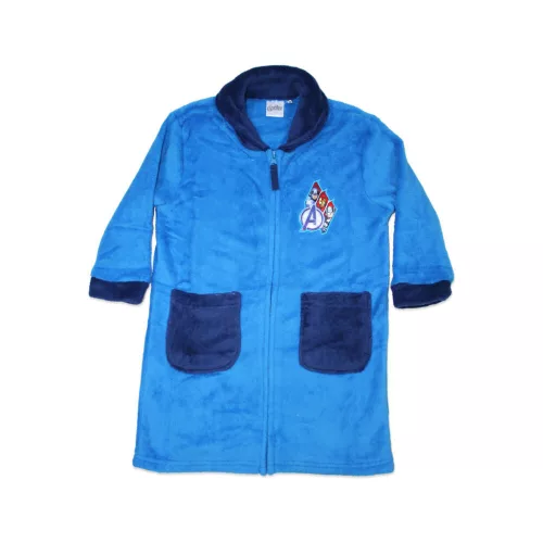 Peignoir enfant chaud - Coral - Avengers - bleu moyen - 128