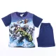 Pyjama en coton à manches courtes pour enfants - Avengers - Ultron - bleu foncé - 98