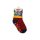 Chaussettes de cheville avec antidérapant pour enfants Avengers - sherpa - jaune-rouge - 23-26