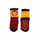 Chaussettes de cheville avec antidérapant pour enfants Avengers - sherpa - jaune-rouge - 23-26