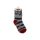 Chaussettes pour enfants avec antidérapant - Avengers - peluche - gris-rouge - 31-34