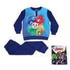 Pyjama d'hiver en coton pour enfants - Avengers - gris - 116