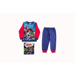   Pyjama en flanelle pour enfants - Avengers - bleu foncé-rouge - 122
