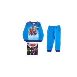   Pyjama en coton épais pour enfants - Avengers - bleu moyen - 110