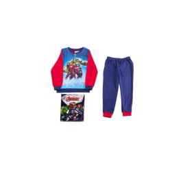   Pyjama en coton épais pour enfants - Avengers - bleu foncé-rouge - 122