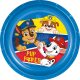 Assiette plate en plastique Pat' Patrouille
