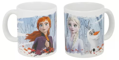 Mug en céramique La Reine des Neiges avec motif mignon - 330ml