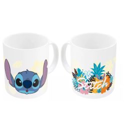 Mug en céramique Stitch avec motif mignon - 330ml