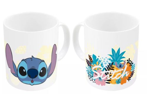 Mug en céramique Stitch avec motif mignon - 330ml