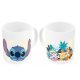 Mug en céramique Stitch avec motif mignon - 330ml
