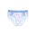 Culotte de fille en coton - Éponge de coton - flamant rose - blanc-bleu clair - 116