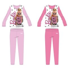 Pyjama en jersey de coton Barbie pour enfants - rose - 104
