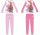 Pyjama en jersey de coton Barbie pour enfants - rose clair - 104
