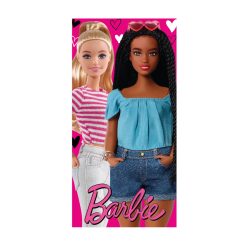 Serviette de plage 100% coton Barbie - 70x140 cm