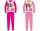 Pyjama en jersey de coton Barbie - rose - 110
