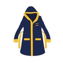 Peignoir en coton à capuche Batman pour enfants