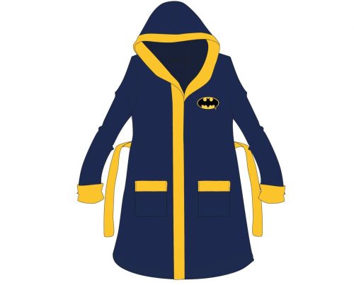 Peignoir en coton à capuche Batman pour enfants