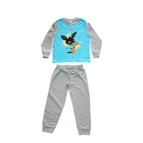 Pyjama enfant mince et long en coton - Bing Bunny - Jersey - gris - 116