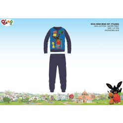   Pyjama en interlock de coton d'hiver pour enfants - Bing Bunny - bleu foncé - 110