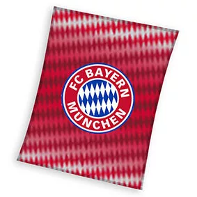 FC BAYERN MÜNCHEN Coral fleece takaró 130x170cm 240GSM vastag puha prémium anyagból