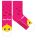 Chaussettes normales en coton avec antidérapant Baby Shark pour enfants